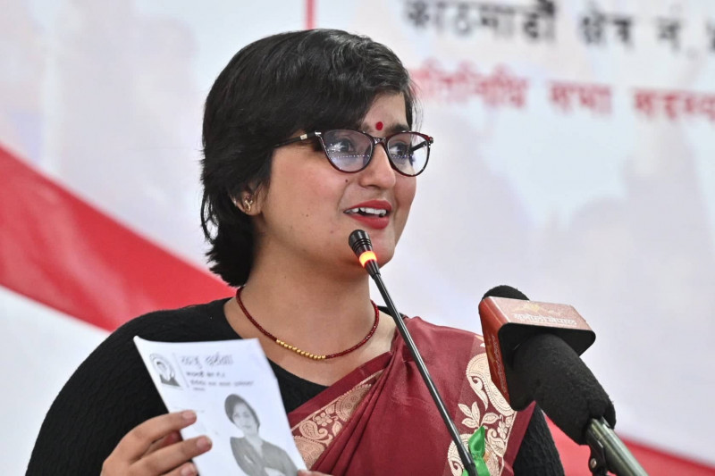 काठमाडौं ५ की उम्मेदवार रञ्जु दर्शनाले सार्वजनिक गरिन् घोषणापत्र (पूर्णपाठ)